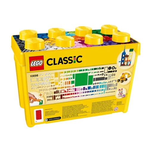 Đồ Chơi Lắp Ráp Thùng Gạch Lớn Classic Sáng Tạo LEGO CLASSIC 10698 - Ảnh 3