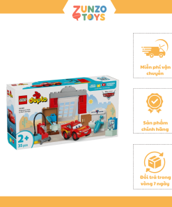 Đồ Chơi Bộ Lắp Ráp Chuyến Thăm Gara Của Bác Sĩ Doc Và Xe McQueen LEGO DUPLO 10456