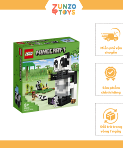 Đồ Chơi Lắp Ráp Ngôi Nhà Gấu Trúc LEGO MINECRAFT 21245