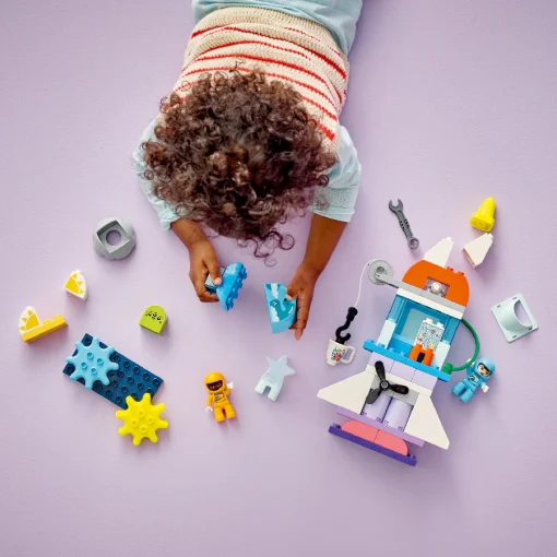 Đồ chơi lắp ráp Tàu phiêu lưu vũ trụ 3 trong 1 LEGO DUPLO 10422 - Ảnh 6