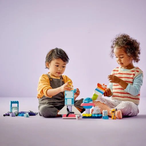 Đồ chơi lắp ráp Tàu phiêu lưu vũ trụ 3 trong 1 LEGO DUPLO 10422 - Ảnh 5