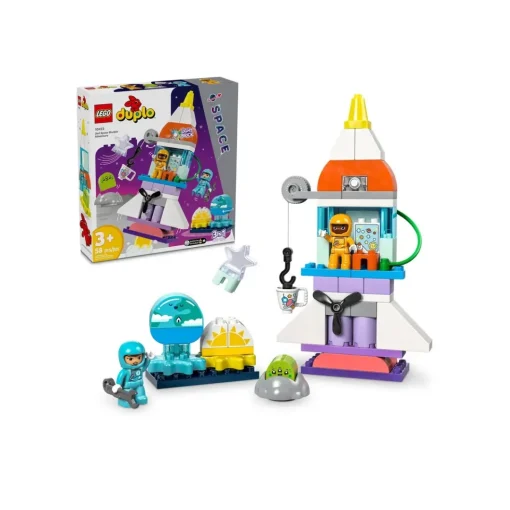 Đồ chơi lắp ráp Tàu phiêu lưu vũ trụ 3 trong 1 LEGO DUPLO 10422 - Ảnh 2