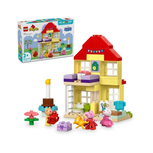 Đồ Chơi Lắp Ráp Ngôi Nhà Sinh Nhật Của Peppa Pig LEGO DUPLO 10433 (59 chi tiết) - Ảnh 2
