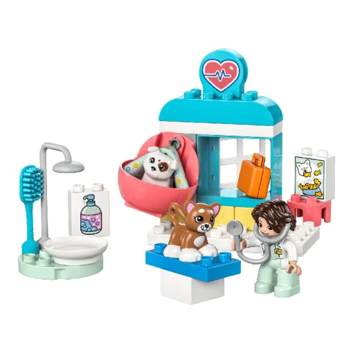 Đồ chơi lắp ráp Phòng khám bác sĩ thú y LEGO DUPLO 10438 - Ảnh 3