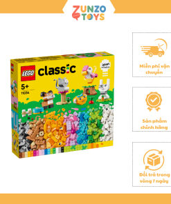 Đồ chơi lắp ráp Bộ gạch sáng tạo chủ đề động vật LEGO CLASSIC 11034