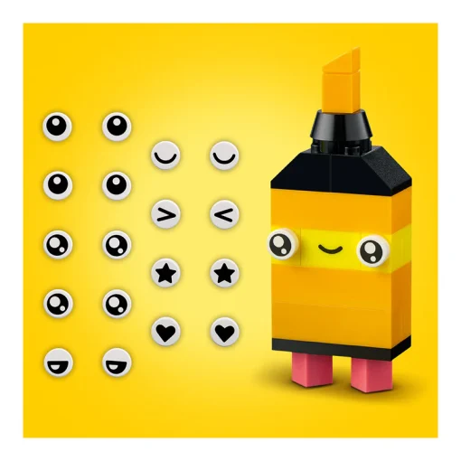 Đồ Chơi Lắp Ráp Bộ Gạch Sáng Tạo Neon Vui Nhộn LEGO CLASSIC 11027 - Ảnh 7