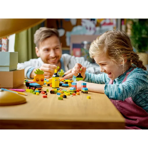 Đồ Chơi Lắp Ráp Bộ Gạch Sáng Tạo Neon Vui Nhộn LEGO CLASSIC 11027 - Ảnh 4