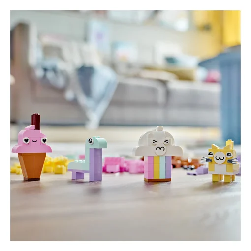 Đồ Chơi Lắp Ráp Bộ Gạch Sáng Tạo Pastel Dễ Thương LEGO CLASSIC 11028 - Ảnh 4