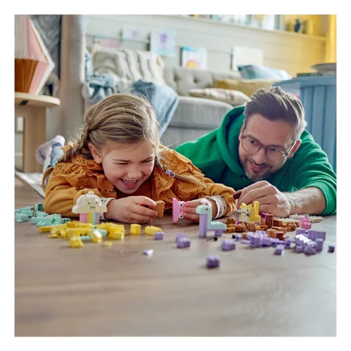 Đồ Chơi Lắp Ráp Bộ Gạch Sáng Tạo Pastel Dễ Thương LEGO CLASSIC 11028 - Ảnh 6