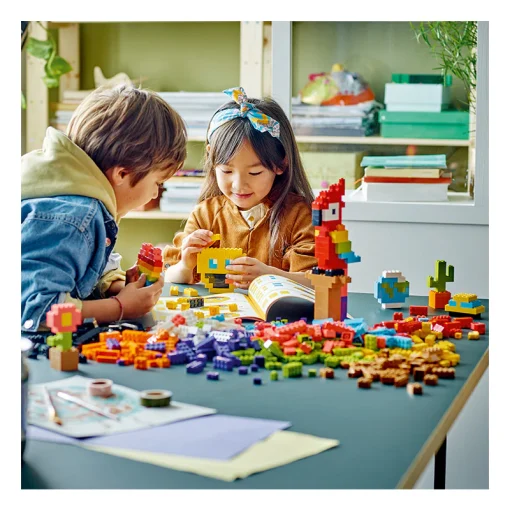 Đồ Chơi Lắp Ráp Bộ Gạch Sáng Tạo Pixel LEGO CLASSIC 11030 - Ảnh 4