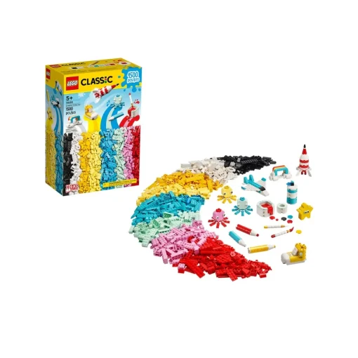 Đồ chơi lắp ráp Gạch Classic sáng tạo 1500 chi tiết LEGO CLASSIC 11032 - Ảnh 2