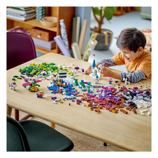Đồ Chơi Lắp Ráp Bộ Gạch Sáng Tạo Chủ Đề Vũ Trụ LEGO CLASSIC 11033 - Ảnh 5