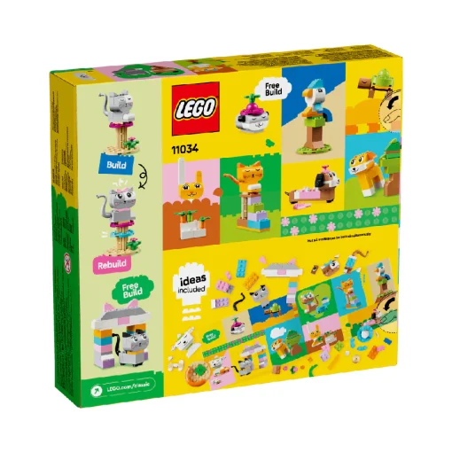 Đồ chơi lắp ráp Bộ gạch sáng tạo chủ đề động vật LEGO CLASSIC 11034 - Ảnh 10