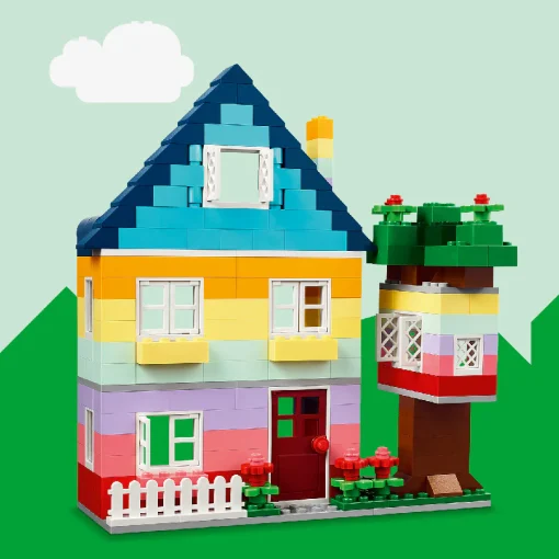 Đồ chơi lắp ráp Bộ gạch chi tiết chủ đề nhà cửa LEGO CLASSIC 11035 - Ảnh 4