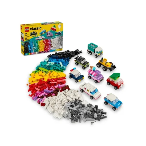 Đồ chơi lắp ráp Bộ gạch chi tiết chủ đề phương tiện xe LEGO CLASSIC 11036 - Ảnh 2