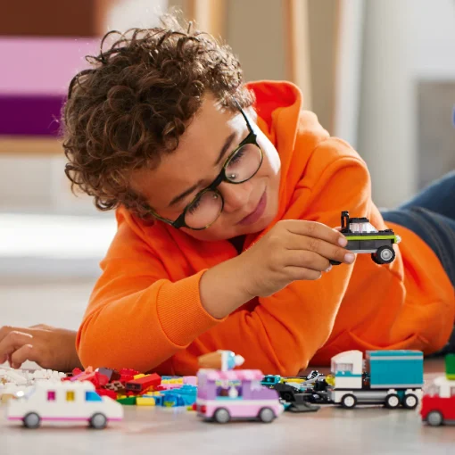 Đồ chơi lắp ráp Bộ gạch chi tiết chủ đề phương tiện xe LEGO CLASSIC 11036 - Ảnh 6