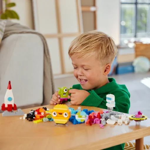 Đồ chơi lắp ráp Bộ gạch sáng tạo chủ đề không gian LEGO CLASSIC 11037 - Ảnh 5