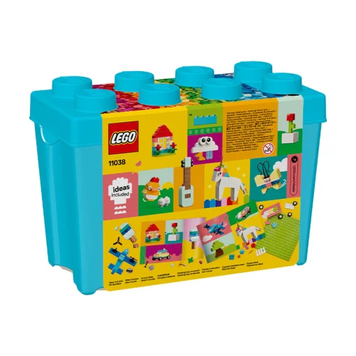 Đồ chơi lắp ráp Thùng gạch sáng tạo sống động 850 chi tiết LEGO CLASSIC 11038 - Ảnh 7