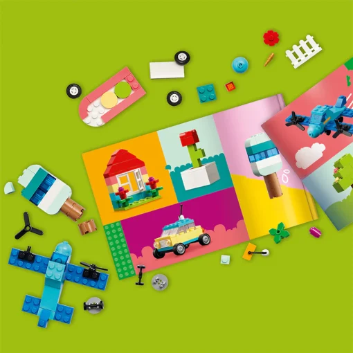 Đồ chơi lắp ráp Thùng gạch sáng tạo sống động 850 chi tiết LEGO CLASSIC 11038 - Ảnh 4