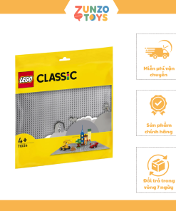 Đồ Chơi Lắp Ráp Đế Lắp Ráp Màu Xám LEGO CLASSIC 11024