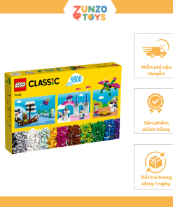 Đồ Chơi Lắp Ráp Bộ Gạch Sáng Tạo Chủ Đề Vũ Trụ LEGO CLASSIC 11033