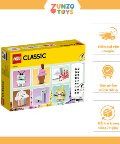 Đồ Chơi Lắp Ráp Bộ Gạch Sáng Tạo Pastel Dễ Thương LEGO CLASSIC 11028