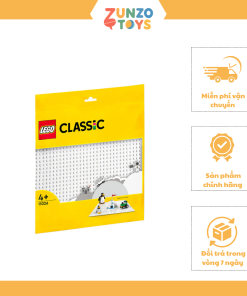 Đồ Chơi Lắp Ráp Đế Lắp Ráp Màu Trắng LEGO CLASSIC 11026