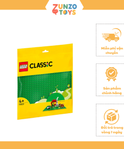 Đồ Chơi Lắp Ráp Đế Lắp Ráp Màu Xanh Lá LEGO CLASSIC 11023