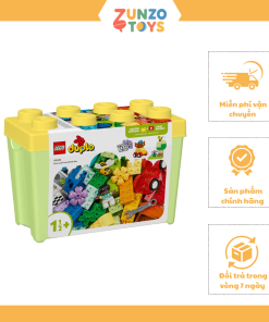 Đồ Chơi Lắp Ráp Thùng Gạch Sáng Tạo: Xe Hơi Và Xe Tải LEGO DUPLO 10439 (80 chi tiết)