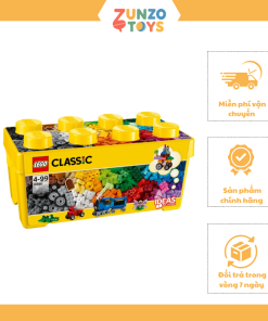 Đồ Chơi Lắp Ráp Thùng Gạch Trung Classic Sáng Tạo LEGO CLASSIC 10696