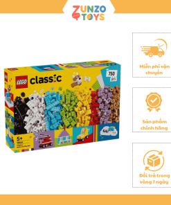 Đồ Chơi Hộp Xây Dựng Và Chơi Sáng Tạo LEGO CLASSIC 11044