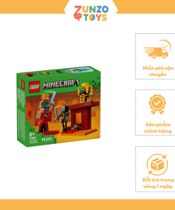 Đồ Chơi Lắp Ráp Trận Chiến Dung Nham Địa Ngục Nether LEGO MINECRAFT 21266