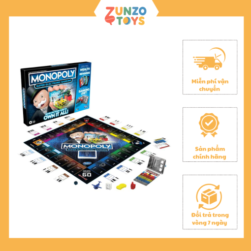 Cờ tỷ phú - Phiên bản Ngân hàng điện tử Siêu cấp MONOPOLY E8978