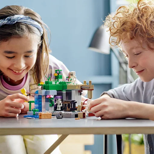 Đồ Chơi Lắp Ráp Hầm Ngục Skeleton LEGO MINECRAFT 21189 - Ảnh 5