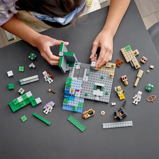Đồ Chơi Lắp Ráp Hầm Ngục Skeleton LEGO MINECRAFT 21189 - Ảnh 6
