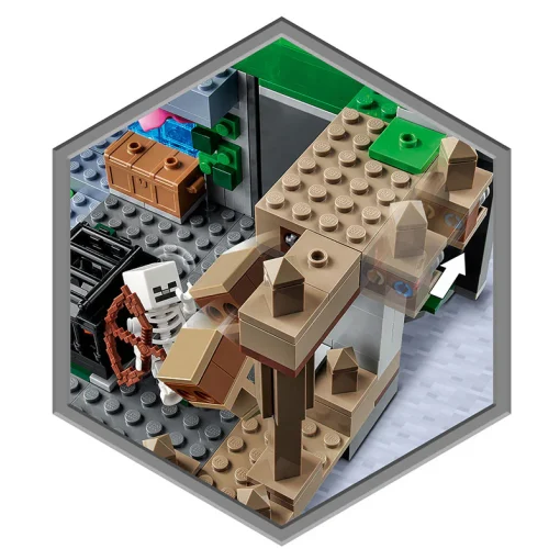 Đồ Chơi Lắp Ráp Hầm Ngục Skeleton LEGO MINECRAFT 21189 - Ảnh 8