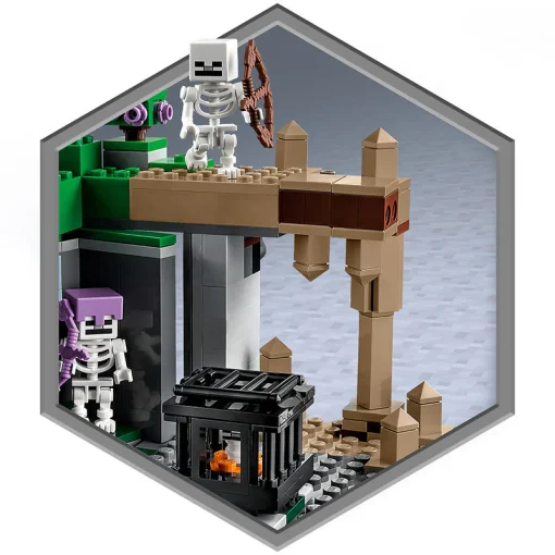 Đồ Chơi Lắp Ráp Hầm Ngục Skeleton LEGO MINECRAFT 21189 - Ảnh 9