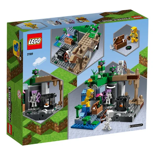 Đồ Chơi Lắp Ráp Hầm Ngục Skeleton LEGO MINECRAFT 21189 - Ảnh 10