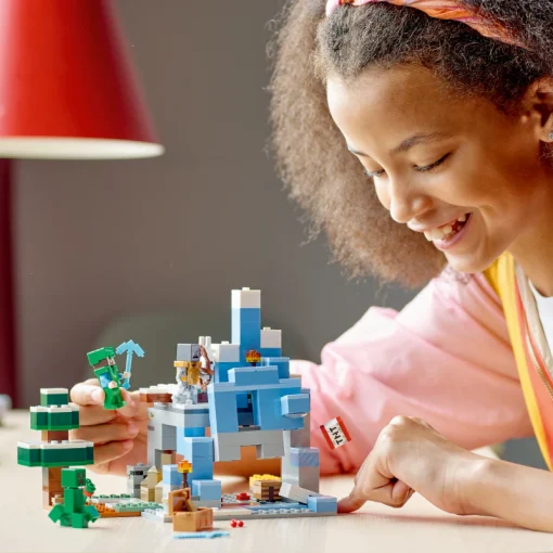 Đồ Chơi Lắp Ráp Đỉnh Núi Băng Giá LEGO MINECRAFT 21243 - Ảnh 5