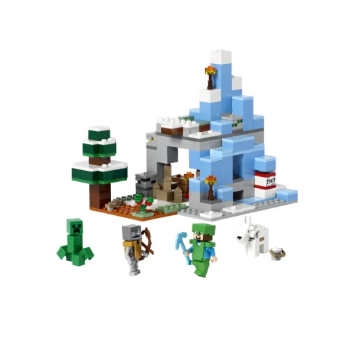 Đồ Chơi Lắp Ráp Đỉnh Núi Băng Giá LEGO MINECRAFT 21243 - Ảnh 3