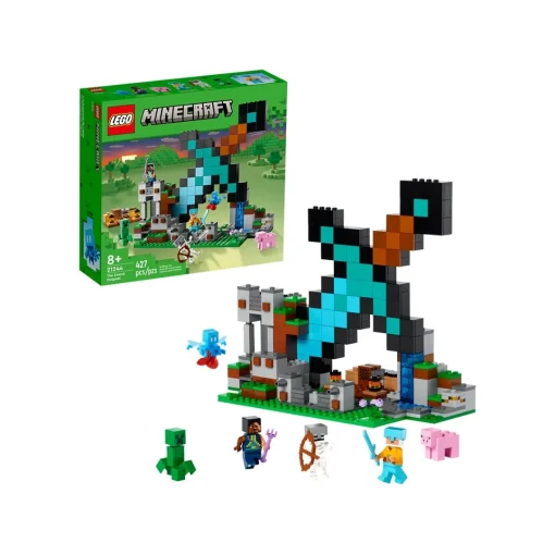Đồ Chơi Lắp Ráp Tiền Đồn Cất Giữ Kiếm Kim Cương LEGO MINECRAFT 21244 - Ảnh 2