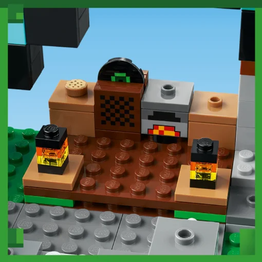 Đồ Chơi Lắp Ráp Tiền Đồn Cất Giữ Kiếm Kim Cương LEGO MINECRAFT 21244 - Ảnh 4