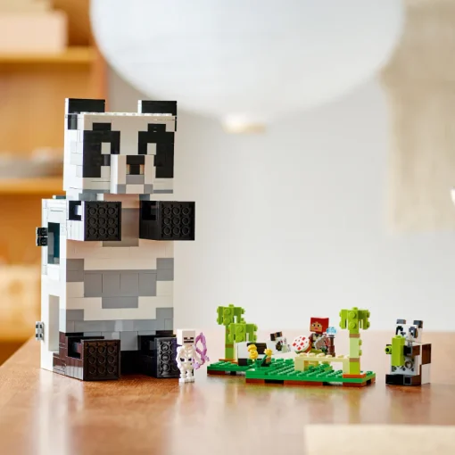 Đồ Chơi Lắp Ráp Ngôi Nhà Gấu Trúc LEGO MINECRAFT 21245 - Ảnh 5