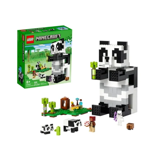 Đồ Chơi Lắp Ráp Ngôi Nhà Gấu Trúc LEGO MINECRAFT 21245 - Ảnh 2