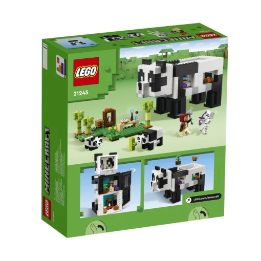 Đồ Chơi Lắp Ráp Ngôi Nhà Gấu Trúc LEGO MINECRAFT 21245 - Ảnh 6