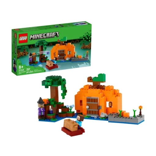 Đồ chơi lắp ráp Nông Trại Bí Ngô LEGO MINECRAFT 21248 - Ảnh 2