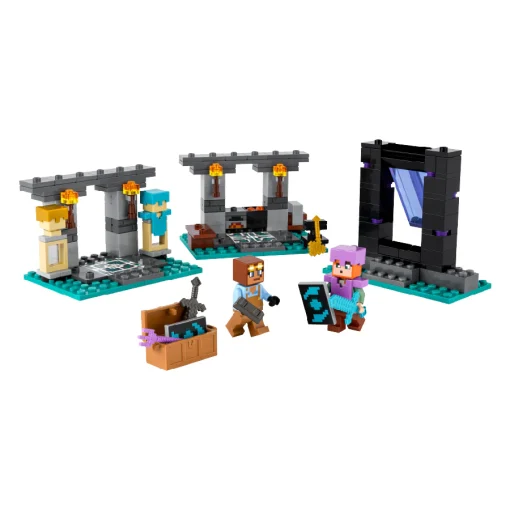 Đồ chơi lắp ráp Kho chế tạo vũ khí LEGO MINECRAFT 21252 - Ảnh 3