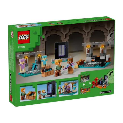 Đồ chơi lắp ráp Kho chế tạo vũ khí LEGO MINECRAFT 21252 - Ảnh 10