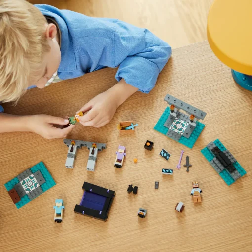 Đồ chơi lắp ráp Kho chế tạo vũ khí LEGO MINECRAFT 21252 - Ảnh 5