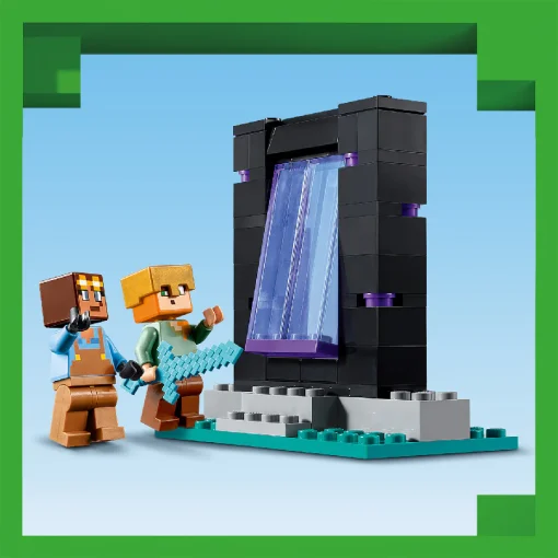 Đồ chơi lắp ráp Kho chế tạo vũ khí LEGO MINECRAFT 21252 - Ảnh 7